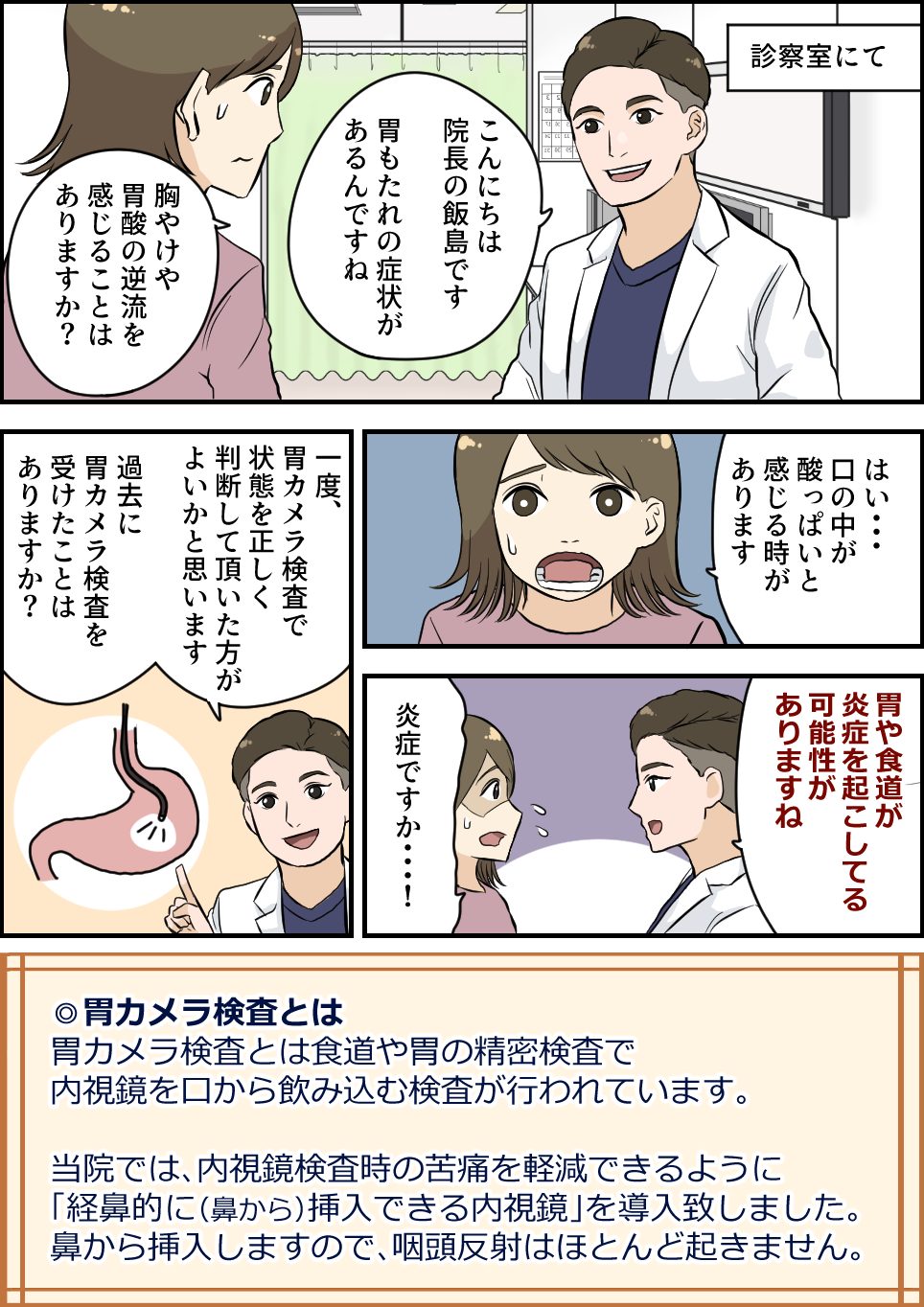 胃カメラ漫画2