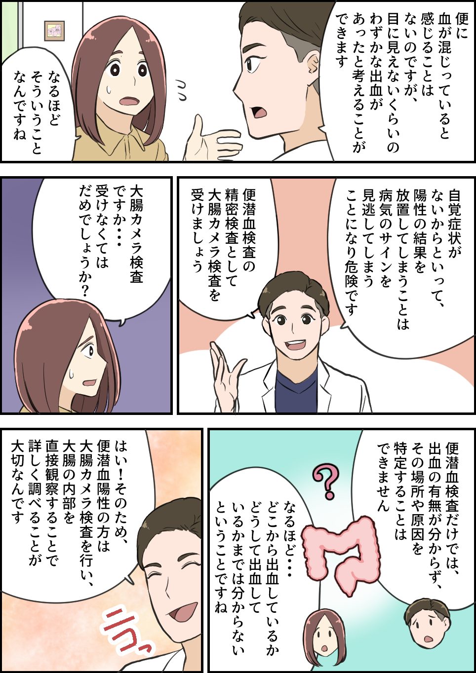 便潜血陽性漫画4